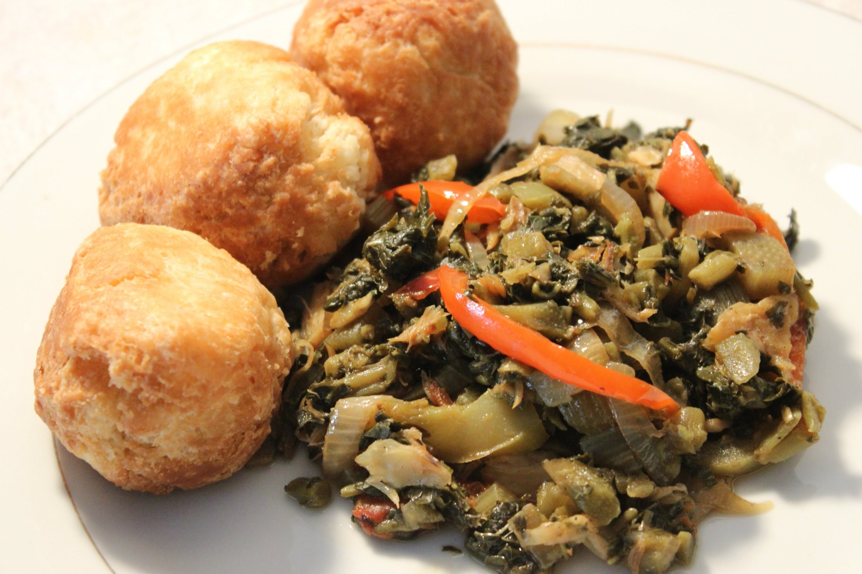 The Origins Of slave Food Callaloo Dumplings And Saltfish Black 