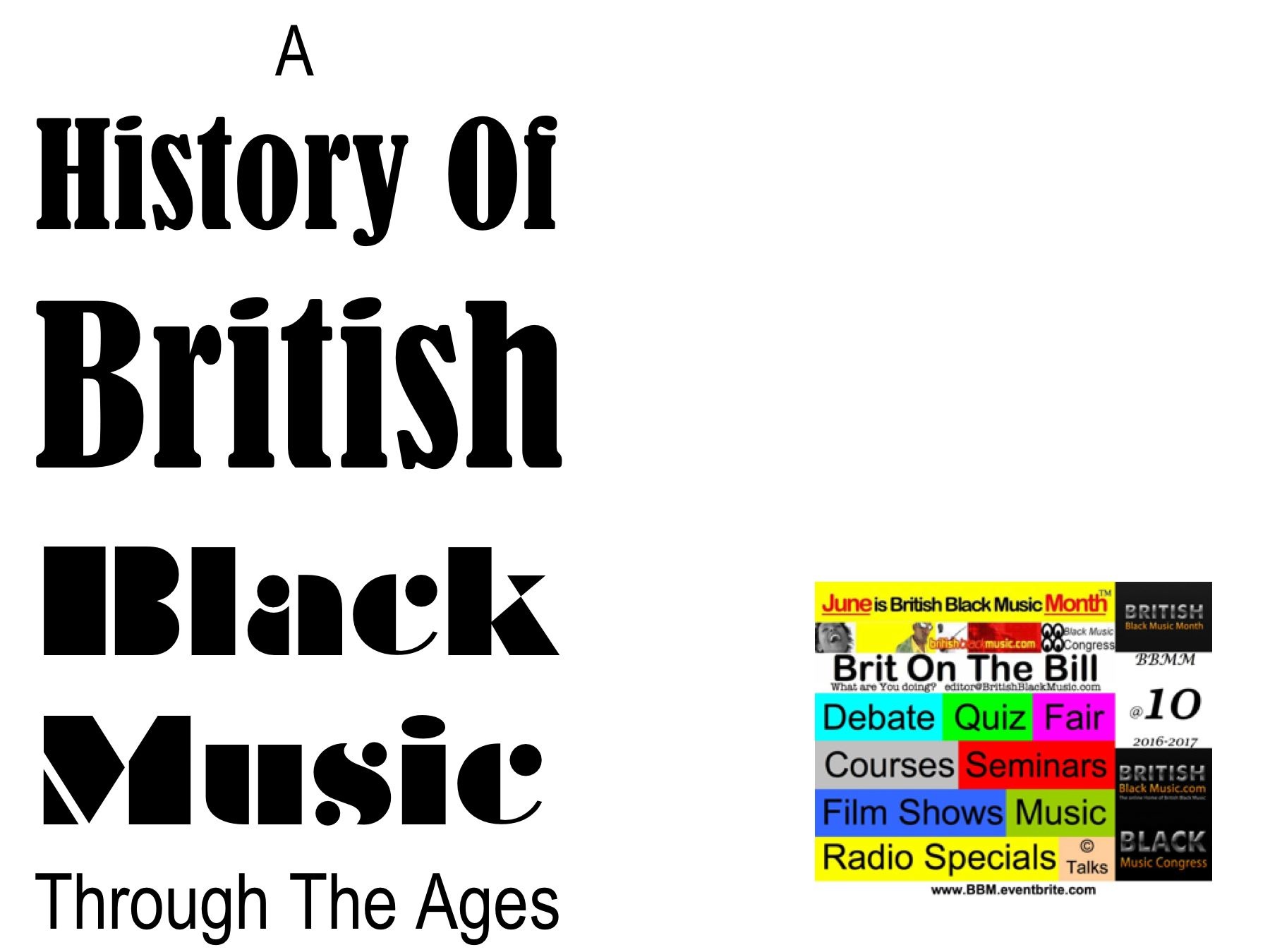 the history of black british music