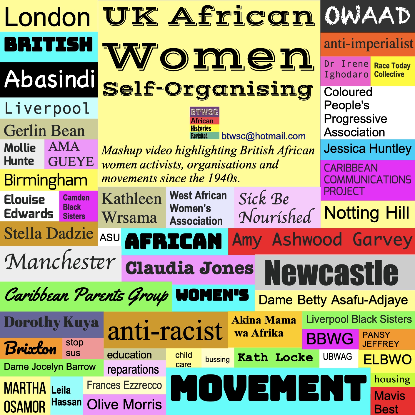 History Of UK African Women Self-Organising - Black History Month 2024